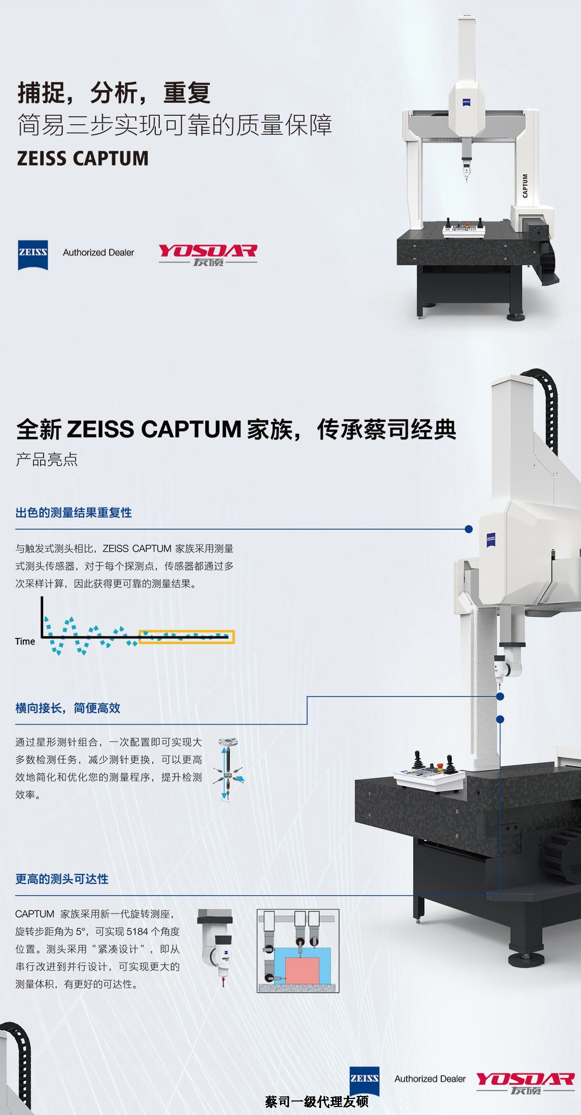 淮北蔡司三坐标CAPTUM